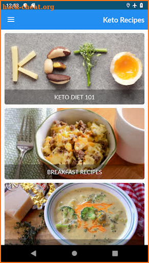 Keto Diet Cookbook - Ketogenic Recipes and Guide screenshot