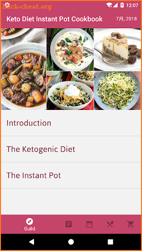 Keto Diet Instant Pot Cookbook screenshot