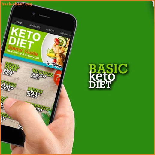Keto Diet Starter Guide : Meal Plan Grocery List screenshot
