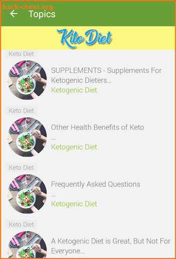 Keto Diet Tracker Free screenshot