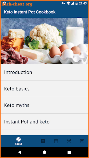 Keto Instant Pot Cookbook screenshot