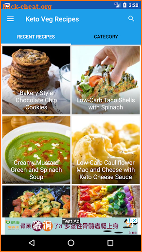 Keto Veg Recipes : Vegetarian Keto Diet Meal Plan screenshot