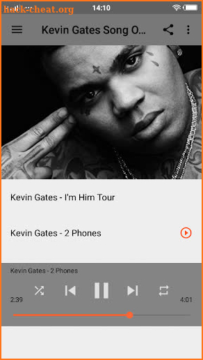 Kevin Gates Music free screenshot