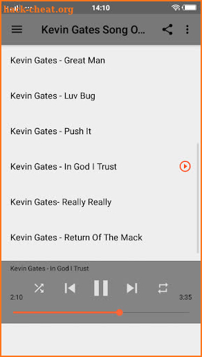Kevin Gates Music free screenshot