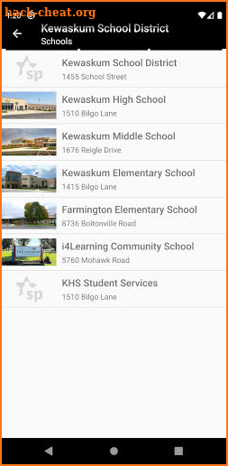 Kewaskum School District screenshot