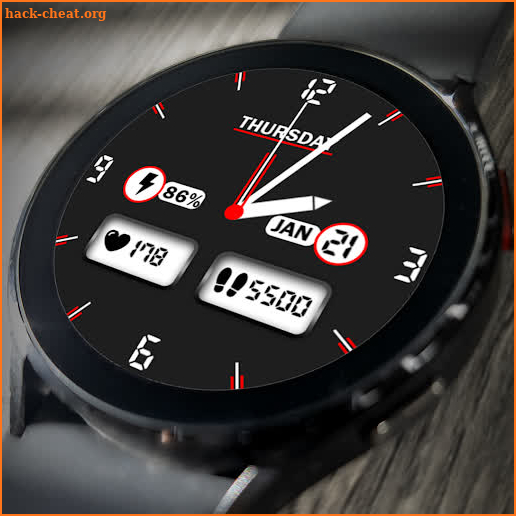 Key A001 Analog Watch Face screenshot