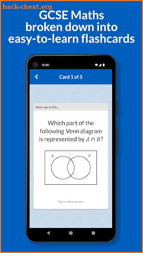 Key Cards GCSE Maths screenshot