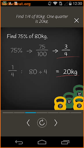 Key Stage 2 Maths screenshot