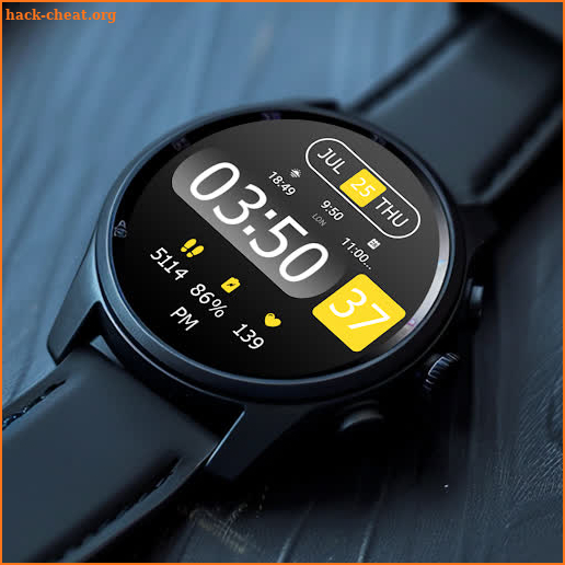 Key WF30 Digital Watch Face screenshot