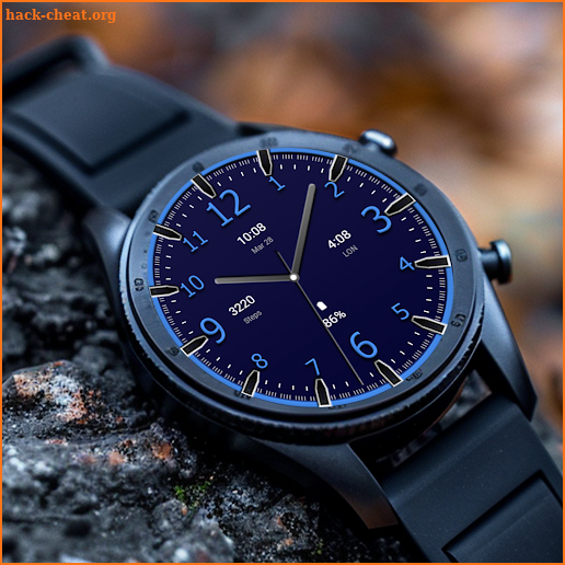 Key WF74 Analogue Watch Face screenshot