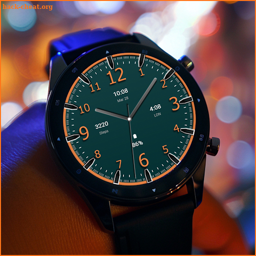 Key WF74 Analogue Watch Face screenshot