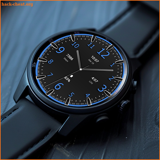 Key WF74 Analogue Watch Face screenshot