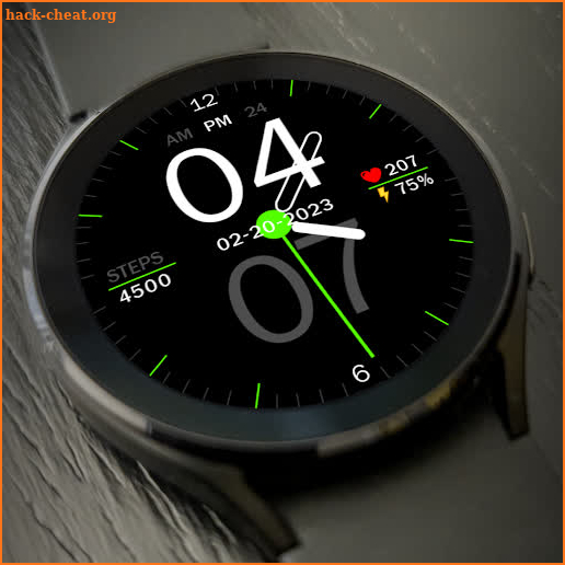 Key027 Hybrid Watch Face screenshot
