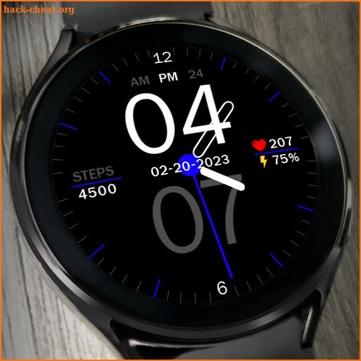 Key027 Hybrid Watch Face screenshot