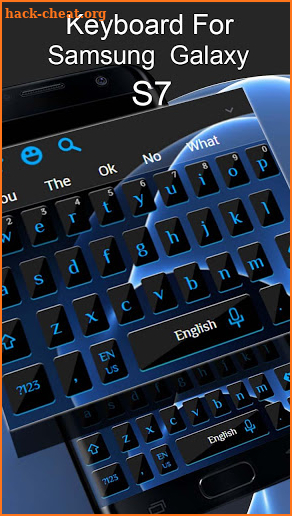 Keyboard for Galaxy S7 screenshot