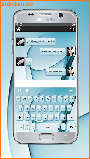 Keyboard for Galaxy S7 Edge screenshot