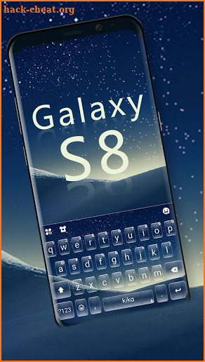 Keyboard for Galaxy S8 screenshot
