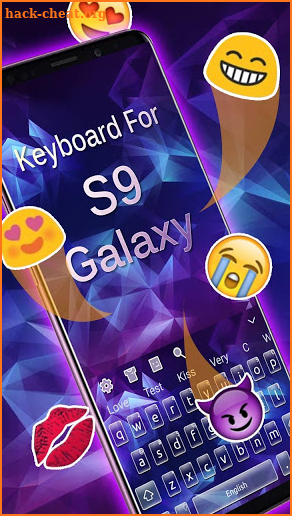 Keyboard For Galaxy S9 Plus screenshot