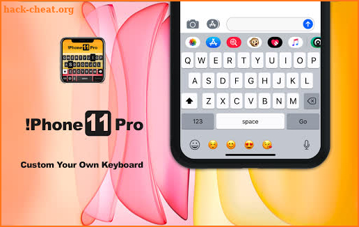 keyboard for iPhone 11-ios 13 keyboard screenshot