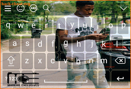 Keyboard for nba young boy screenshot