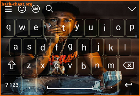 Keyboard for nba young boy screenshot