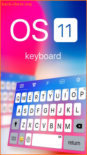 Keyboard for Os11 Theme screenshot
