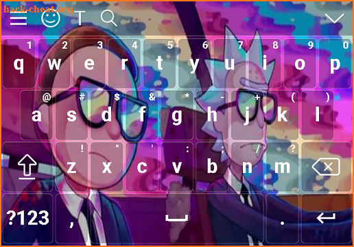 keyboard for rick and morty wallpaper new screenshot