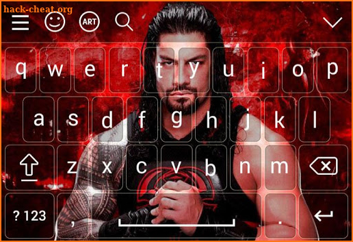 Keyboard For Roman Reigns screenshot