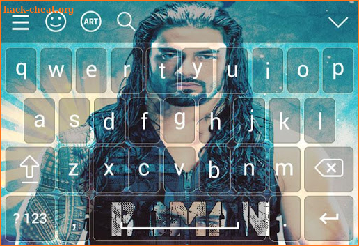 Keyboard For Roman Reigns screenshot