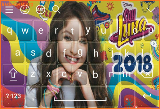 Keyboard For Soy Luna screenshot