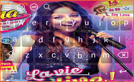 Keyboard For Soy Luna HD Wallpapers screenshot