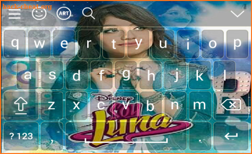 Keyboard For Soy Luna HD Wallpapers screenshot