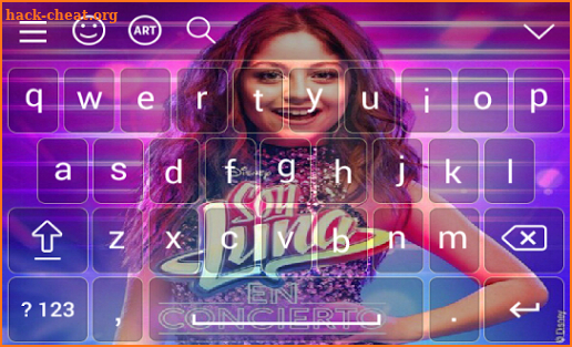 Keyboard For Soy Luna HD Wallpapers screenshot