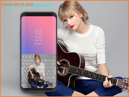 Keyboard for Taylor Swift screenshot