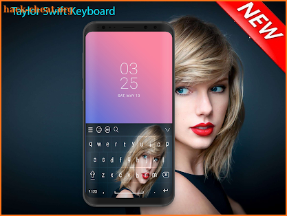 Keyboard for Taylor Swift screenshot