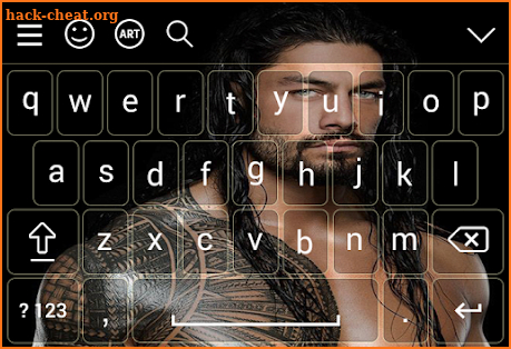 Keyboard HD for Roman Reigns screenshot