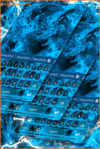 Keyboard Neon Glow screenshot