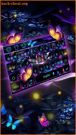 Keyboard night moths screenshot