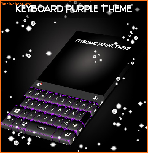 Keyboard Purple Theme screenshot