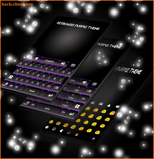 Keyboard Purple Theme screenshot