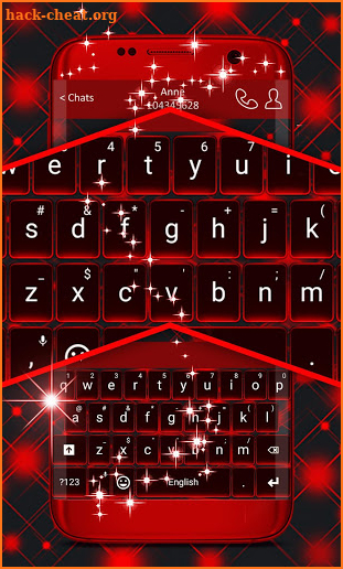 Keyboard Red screenshot