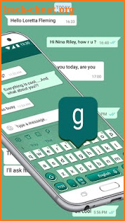 Keyboard  Theme For Chatting screenshot