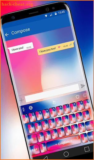 Keyboard Theme For Color Phone Style screenshot