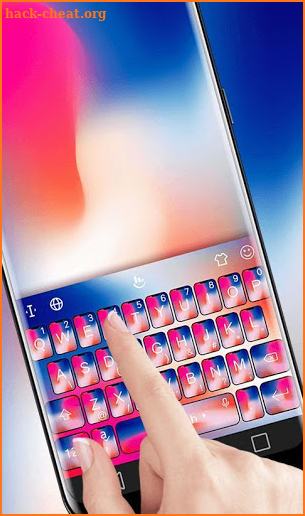 Keyboard Theme For Color Phone Style screenshot