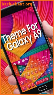 Keyboard Theme For Galaxy A9 screenshot
