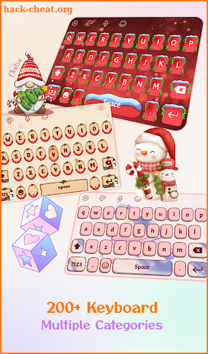 Keyboard Themes: Emoji & Fonts screenshot