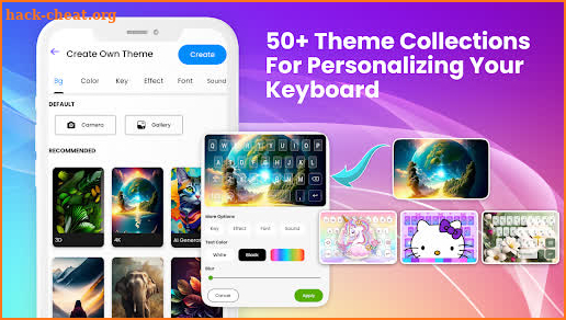 Keyboard: Themes, Fonts, Emoji screenshot