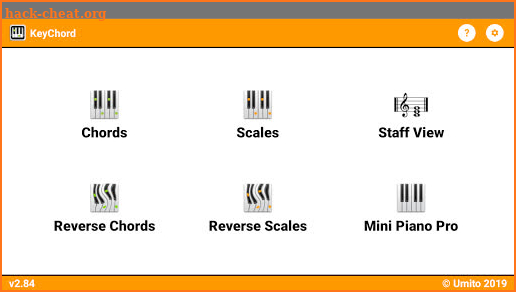 KeyChord - Piano Chords/Scales screenshot