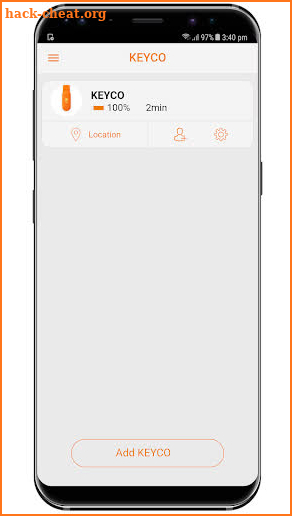 KEYCO PLUS - GPS Tracker screenshot