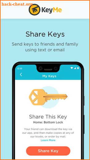 KeyMe: Access & Share Saved Keys screenshot